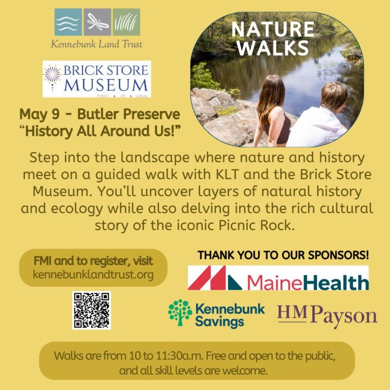 May Nature Walk with Brick Store Museum at Butler Preserve