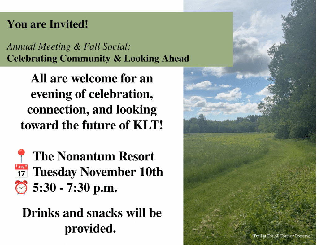 KLT Fall Social + Annual Meeting 1